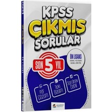 Anla Kazan Yayınları Akademi Denizi 2026 Kpss Ön Lisans Çıkmış Sorular Son 5 Yıl Çözümlü