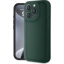 Eco Port Iphone 16 Pro Kılıf Viera Silikon - Koyu Yeşil