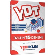 Anla Kazan Yayınları Yediiklim 2026  Ydt 15 Özgün Deneme - Fatih Çömez