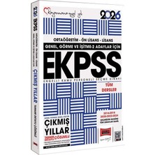 Anla Kazan Yayınları Yargı 2026 Ekpss Genel-Görme-Işitme-2 Çıkmış Sorular Çözümlü