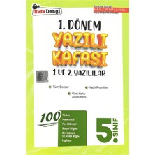 Kafa Dengi Yayınları 5. Sınıf 1. Dönem Yazılı Kafası
