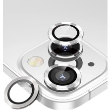 Kılıf House Iphone Uyumlu Temper Camlı Alüminyum Kamera Lens Koruyucu