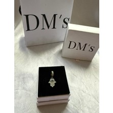DMs Silver Nazar Taşlı Eli Gümüş Charm'ı