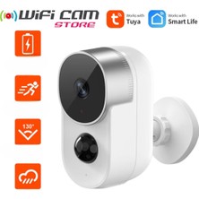 Urfakent Tuya Smart 1080P Wifi 100% Kablosuz Şarjlı Kamera 4-6 Ay Bekleme Süresi
