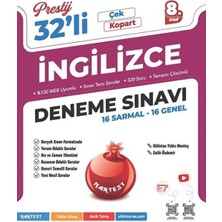 Nartest Yayınevi 8. Sınıf Prestij Ingilizce 32'li Deneme Sınavı