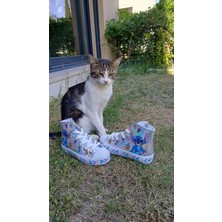Scarpe Magiche Stitch Dijital Baskılı Kız Çocuk Ayakkabısı (31-35 Numara Arası Işıksızdır )