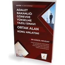 Pelikan Tıp Teknik Yayıncılık Gys Adalet Bakanlığı Görevde Yükselme Yazılı Sınavı Ortak Alan Konu Anlatımı