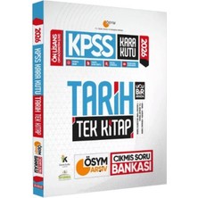 2026 Kpss Önlisans/ortaöğretim Kara Kutu Tarih Tek Kitap Ösym Arşiv Çıkmış Soru Bankası Konu Özetli Dijital Çözümlü