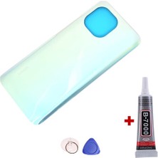 Yedcom Xiaomi Mi 11 Beyaz Arka Kapak Batarya Kapağı Pil Kapağı Yapışkan Ve Sökme Aparatıyla Beraber Full Set