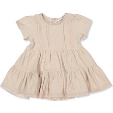 Bebetto Dokuma Elbise (Classy Gırl) Bej