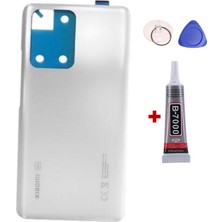 Yedcom Xiaomi Mi 11T Beyaz Arka Kapak Batarya Kapağı Pil Kapağı Yapışkan Ve Sökme Aparatıyla Beraber Full Set