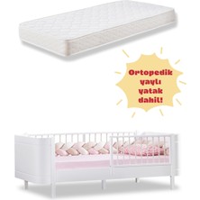 Miracool Perla Karyola & Ortopedik Yaylı Yatak Dahil  / %100 Mdf