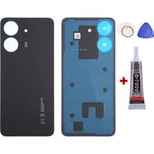 Yedcom Xiaomi Redmi 13C Siyah Arka Kapak Batarya Kapağı Pil Kapağı Yapışkan Ve Sökme Aparatıyla Beraber Full Set