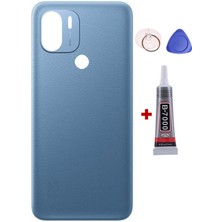 Yedcom Xiaomi Poco C50 Mavi Arka Kapak Batarya Kapağı Pil Kapağı Yapışkan Ve Sökme Aparatıyla Beraber Full Set