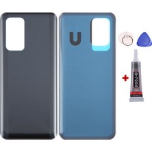 Yedcom Xiaomi Poco F5 Pro Siyah Arka Kapak Batarya Kapağı Pil Kapağı Yapışkan Ve Sökme Aparatıyla Beraber Full Set
