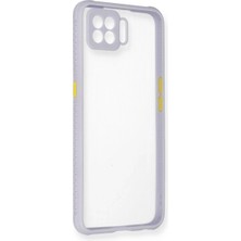 Eco Port Oppo A73 Kılıf Miami Şeffaf Silikon - Lila