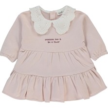 Bebetto Üç Ip Elbise (Retro Flower) Pudra