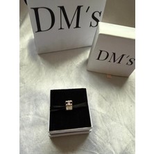 DMs Silver Noel Baba Kutulu Hediye Gümüş Charm'ı