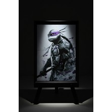 Forge Triverse Teenage Mutant Ninja Turtles Kabartmalı Tablo 4'lü Set