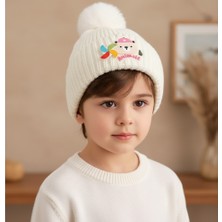 Gigi Giyim Animal Desenli Fırfırlı Erkek Çocuk Bere