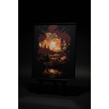 Forge Triverse A Lakeside Bond Kabartmalı Tablo