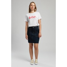Lee Cooper Mıa 2 Kadın Jean Etek Denim