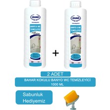 Ersağ Bahar Kokulu Banyo Wc (2ADET) 1000 ml - Sabunluk Hediyemiz 228-16