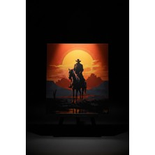 Forge Triverse Red Dead Redemption-2 Kabartmalı Tablo