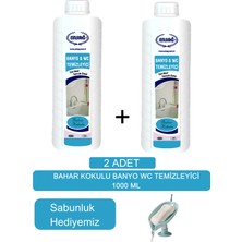 Ersağ Bahar Kokulu Banyo Wc (2ADET) 1000 ml - Sabunluk Hediyemiz 228-12