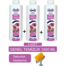 Ersağ Genel Temizlik  (3 Adet) 1000 ml  + Sabunluk Hediyemiz 105-57