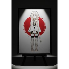 Forge Triverse Mitsuri Kanroji - Demon Slayer Kabartmalı Tablo