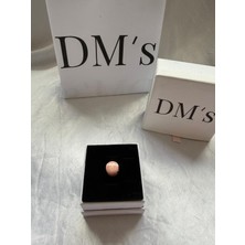 DMs Silver Rosegold Taşlı Işıltılı Gümüş Charm'ı