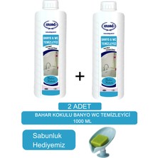 Ersağ Bahar Kokulu Banyo Wc (2ADET) 1000 ml - Sabunluk Hediyemiz 228-11