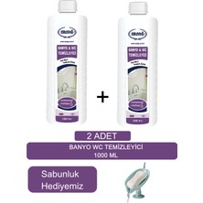 Ersağ Banyo Wc Temizleyici (2ADET)1000 Ml- Sabunluk Hediyemiz 107-14
