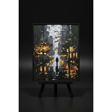 Forge Triverse Silent Solitude In The City Kabartmalı Tablo