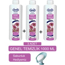 Ersağ Genel Temizlik  (3 Adet) 1000 ml  + Sabunluk Hediyemiz 105-58