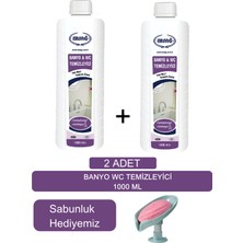 Ersağ Banyo Wc Temizleyici (2ADET)1000 Ml- Sabunluk Hediyemiz 107-12