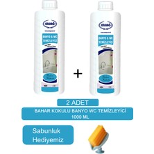 Ersağ Ersag Bahar Kokulu Banyo Wc (2ADET) 1000 ml - Sabunluk Hediyemiz 228-10