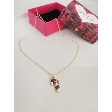 Minik Adımlar Yılbaşı Hediyesi Yeni Yıl Hediye Noel Temalı Kolye