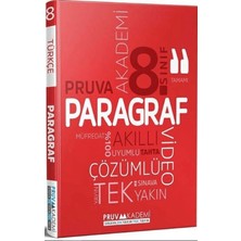 Pruva Akademi 8.sınıf Paragraf Soru Bankası