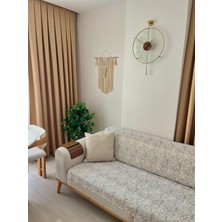 Miar %100 Pamuk Koltuk Örtüsü – Oturma ve Sırt Kısmını Kaplayan Koruyucu Örtü 180 x 220
