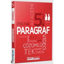 Pruva Akademi 5. Sınıf Paragraf Soru Bankası