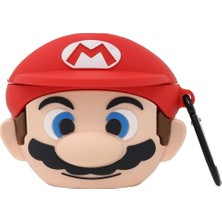 Dmay Airpods 4. Nesil (2024) Uyumlu Silikon Sevimli Cartoon Figürlü Kılıf
