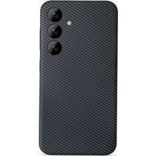 CepStok Samsung Galaxy S24 Kılıf Magsafe Wireless Şarj Özellikli Karbonfiber Desenli Kapak