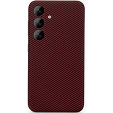 CepStok Samsung Galaxy S24 Kılıf Magsafe Wireless Şarj Özellikli Karbonfiber Desenli Kapak