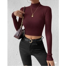 Infivento Crop Yarım Balıkçı Bluz