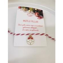 Minik Adımlar Yılbaşı Hediyesi Yeni Yıl Hediye ve Marteniçka Bileklik Şans Bilekliği