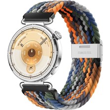 MMP Shop Huawei Watch Gt6 / Gt5 / Gt4 41MM / Gt5 Pro 42MM Uyumlu Metal Klips Örgü Spor Kordon