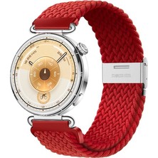 MMP Shop Huawei Watch Gt6 / Gt5 / Gt4 41MM / Gt5 Pro 42MM Uyumlu Metal Klips Örgü Spor Kordon