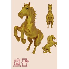 HayalEtGelsin3D At Dekorasyon Ürünü - Masaüstü Biblo